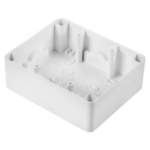 SCATOLA PARETE - PER PLACCHE AUTOPORTANTI COMPACT - 3+3 POSTI - BIANCO NUVOLA -SYSTEM - GEW GW24007