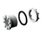 RACCORDO UNIONE STAGNO PER CONTENITORI, APPARECCHI, CASSETTE - IP55 - PG16 - DIAMETRO 23mm - GEW GW26406