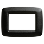 PLACCA PLAYBUS YOUNG - IN TECNOPOLIMERO VERNICIATO - FINITURA SATINATA - 6 POSTI - ARDESIA - PLAYBUS - GEW GW32716