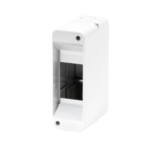 CENTRALINO PROTETTO SENZA PORTA - PARETI CON CENTRINI DI FORATURA - PREDISPOSTO PER ALLOGGIAMENTO MORSETTIERE - 2M IP40 - GEW GW40022