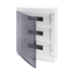 CENTRALINO DA ARREDO CON PARETI LISCE - PREDISPOSTO PER ALLOGGIAMENTO MORSETTIERE - (18X3) 54M IP40 - GEW GW40051