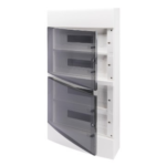 CENTRALINO DA ARREDO CON PARETI LISCE - PREDISPOSTO PER ALLOGGIAMENTO MORSETTIERE - (18X4) 72M IP40 - GEW GW40053