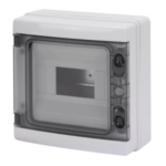 CENTRALINO CON PARETI LISCE - PREDISPOSTO PER ALLOGGIAMENTO MORSETTIERE - 8M IP65 - GEW GW40102
