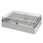CASSETTA DI DERIVAZIONE E PER APPARECCHIATURE ELETTRICHE ED ELETTRONICHE-COPERCHIO BASSO TRASPARENTE-IP56-DIMENSIONI INTERNE 460X380X120-PARETI LISCE - GEW GW44431