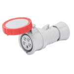 PRESA MOBILE DIRITTA HP - IP66/IP67/IP68/IP69 - 3P+N+T 32A 380-415V 50/60HZ - ROSSO - 6H - CABLAGGIO A VITE - GEW GW62042H