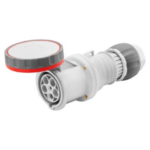 PRESA MOBILE DIRITTA HP - IP66/IP67/IP68/IP69 - 3P+T 63A 380-415V 50/60HZ - ROSSO - 6H - CABLAGGIO A MANTELLO - GEW GW63052H