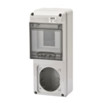 Q-DIN 5 MODULI - 1 FLANGIA IEC 309 16A IP44/67 - IP65 - GEW GW68017N