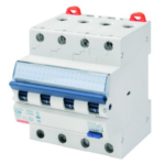 INTERRUTTORE MAGNETOTERMICO DIFFERENZIALE COMPATTO - MDC 60 - 4P CURVA C 32A TIPO AC Idn=0,03A - 4 MODULI - GEW GW94170