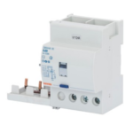 BLOCCO DIFFERENZIALE COMPONIBILE PER INTERRUTTORI MT - 3P 25A TIPO AC ISTANTANEO Idn=0,5A - 3,5 MODULI - GEW GW94444