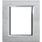 AXOLUTE - PLACCA 3+3P CROMO - BTICINO LEGRAND HA4826CR