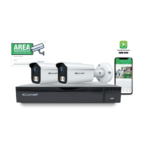 KIT IP SERIE SMART 5MP, 4CH - COMELIT IPKIT004S05PB