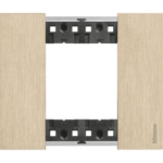 L.NOW - PLACCA 2P ORO - BTICINO LEGRAND KA4802ZW