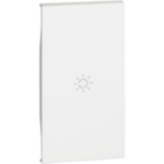 L.NOW - COVER COMANDO LUCE 2 MOD. BIANCO - BTICINO LEGRAND KW01M2A