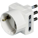 KIT - ADATTATORE TRIS 1 ST TEDESCA 2 BIPASSO BCO - BTICINO LEGRAND S3611DE