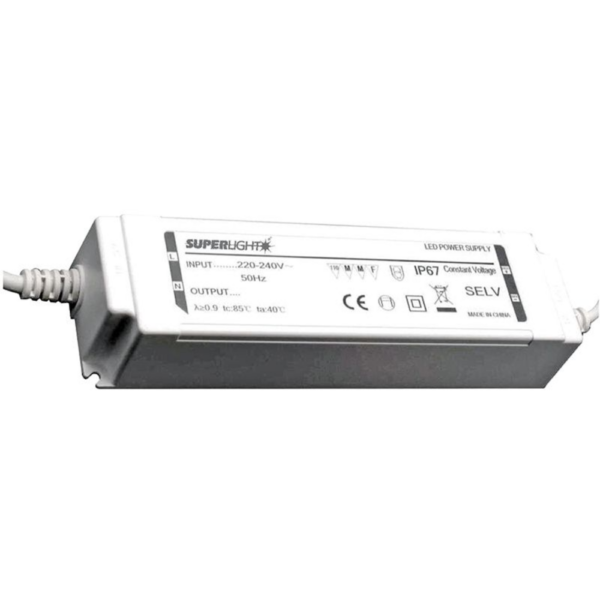 LED DRIVER IN TENSIONE COSTANTE PER LED 60W IP67 - ELA 132601100