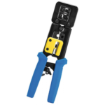 PINZA PRO PER PLUG RJ11 - RJ12 - RJ45 CON FORI PASSANTI - ELA 400606000