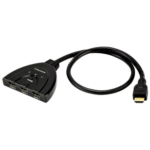 SWITCH 3X1 HDMI AUTOMATICO CON CAVO - ELA 421241400