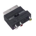 ADATTATORE SCART AUDIO/VIDEO - ELA 450740400