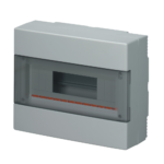 CENTRALINO DA PARETE IP40 PORTELLA TRASPARENTE 12 MODULI - ELETTROCANALI SERIE CIVILI EC60012