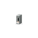 CENTRALINO DA PARETE IP40 SENZA PORTA 1/2 MODULI - ELETTROCANALI SERIE CIVILI EC61002