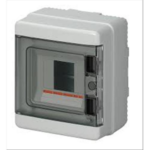 CENTRALINO DA PARETE STAGNO IP65 4 MODULI - ELETTROCANALI SERIE CIVILI EC62004