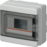 CENTRALINO DA PARETE STAGNO IP65 8 MODULI - ELETTROCANALI SERIE CIVILI EC62008