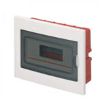 CENTRALINO DA INCASSO BIANCO PORTELLO FUME 12 MODULI - ELETTROCANALI SERIE CIVILI EC63012B