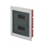 CENTRALINO DA INCASSO BIANCO PORTELLO FUME 24 MODULI - ELETTROCANALI SERIE CIVILI EC63024B