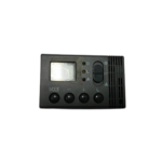 TERMOSTATO ELETTRONICO ESTATE/INVERNO 230V SYSTEM NERA/BLACK - GEW GW21808