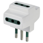 ADATTATORE MULTIPLO S11+3P11 BIANCO - VIW 00320.B