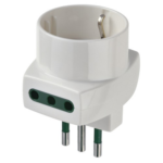 ADATTATORE MULTIPLO S11+2P11+P30 BIANCO - VIW 00322.B