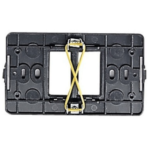 SUPPORTO PLASTICA 2 POSTI SCATOLA TONDA - MAS 00365