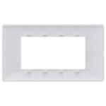 PLACCA 4 MODULI BIANCO - VIW 14654.01