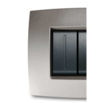 PLACCA SMART TECNOPOLIMERO 6 MODULI, GRIGIO ARGENTO - ABB SACE 2CSE0602SMP