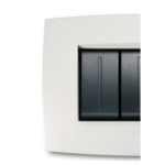 PLACCA SMART TECNOPOLIMERO 6 MODULI, BIANCO ANTARTIDE - ABB SACE 2CSE0611SMP