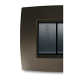 PLACCA SMART TECNOPOLIMERO 6 MODULI , MARRONE HAVANA - ABB SACE 2CSE0617SMP