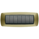 MODO PLACCA 7 POSTI OTTONE OPACO - MAS 39TC247