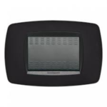 MODO PLACCA 3 POSTI NERO SOFT - MAS 39TC703