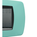 MODO PLACCA 3 POSTI VERDE SOFT - MAS 39TC713