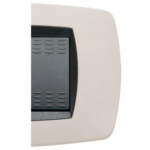 MODO PLACCA 7 POSTI BIANCO GHIACCIO SOFT - MAS 39TC767