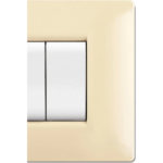 PLACCA MYLIFE Q 7 MODULI AVORIO - ELETTROCANALI SERIE CIVILI ECL2887A