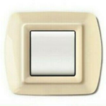 PLACCA MYLIFE 2 MODULI AVORIO - ELETTROCANALI SERIE CIVILI ECL2982A