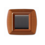 PLACCA MYLIFE 2 MODULI LEGNO CHIARO - ELETTROCANALI SERIE CIVILI ECL2982LC
