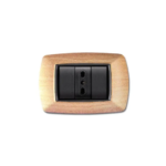 PLACCA MYLIFE 3 MODULI BETULLA - ELETTROCANALI SERIE CIVILI ECL2983BT