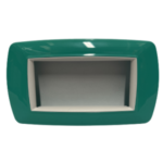 PLACCA MYLIFE 4 MODULI VERDE ACQUA - ELETTROCANALI SERIE CIVILI ECL2984VA