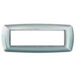 PLACCA MYLIFE 7 MOD.ALLUMINIOCHIARO - ELETTROCANALI SERIE CIVILI ECL2987AC