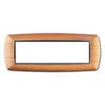 PLACCA MYLIFE 7 MODULI BETULLA - ELETTROCANALI SERIE CIVILI ECL2987BT