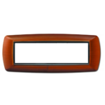 PLACCA MYLIFE 7 MODULI LEGNO CHIARO - ELETTROCANALI SERIE CIVILI ECL2987LC