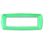 PLACCA MYLIFE 7 MODULI VERDE ACQUA - ELETTROCANALI SERIE CIVILI ECL2987VA