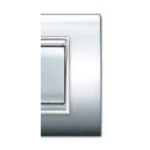 PLACCA NEWPRESTIGE 3 MODULI CROMO - ELETTROCANALI SERIE CIVILI ECL3083CR